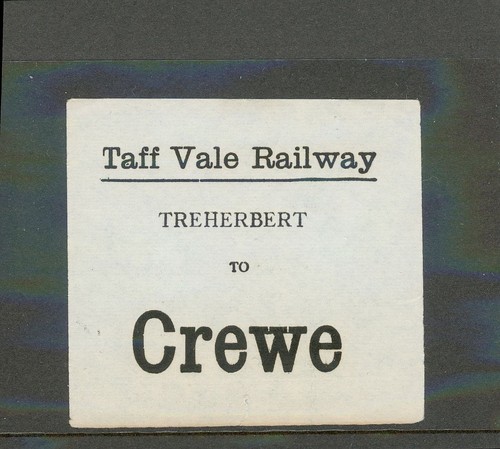 Taff vale railway - taff, (tvr)