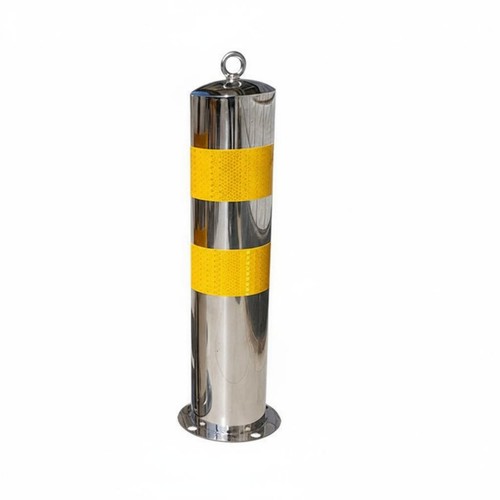 Stainless steel bollard heavy - steel,