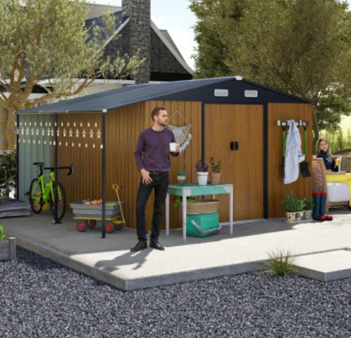 10x12 metal garden - ft, storage