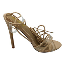 ego womens heeled sandals nude