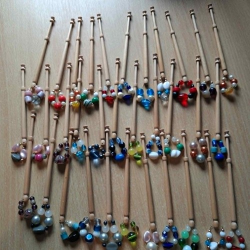 Wooden lace making - 33,