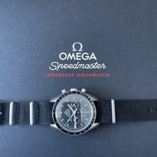 OMEGA SPEEDMASTER MOON WATCH REPLACEMENT BLACK  NATO STRAP 20MM  UK BASED SELLER