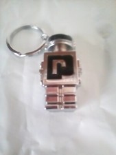 PACO RABAN PHANTOM CHROME KEY RING USED