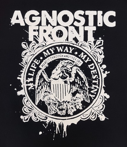 Agnostic front big back - big, patch