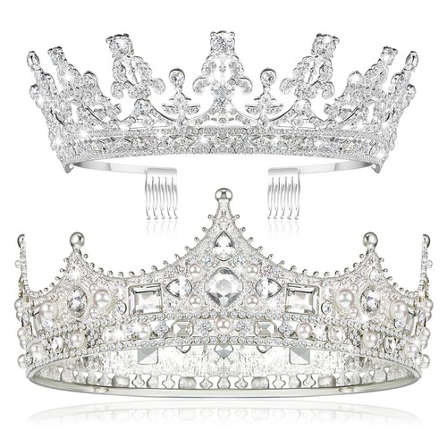King and queen crowns - and,