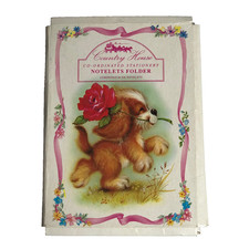 Vintage Puppy Dog Notelets