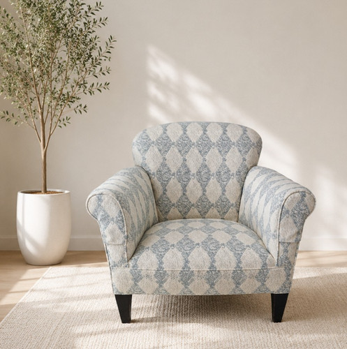 Antique tub chair upholstered - chair,