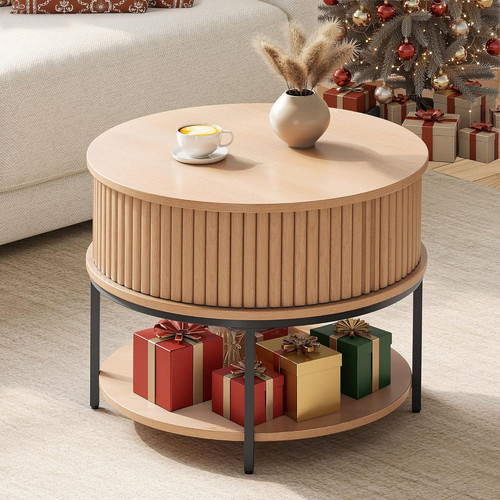 Yitahome round coffee table - yitahome,
