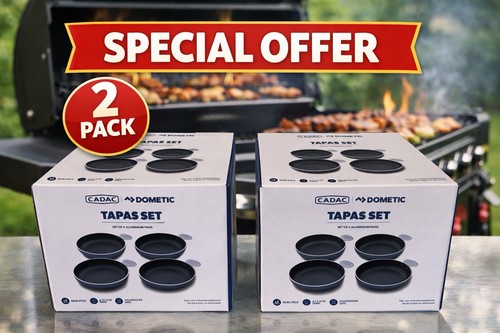 Cadac non stick tapas sets - tapas,