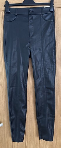 Zara zip hem faux - zara, leather