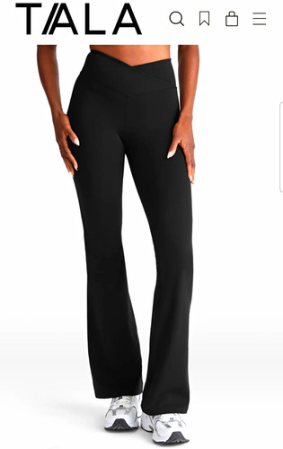 Tala dayflex wrap flared yoga - tala,