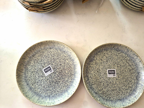 Denby halo speckle coupe - denby,
