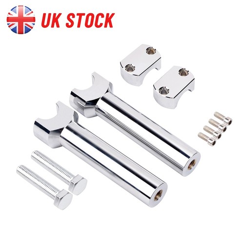 Chrome motorcycle handlebar - 1",