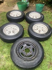 4 X Rostyle Original Steel Wheels, With General Grabber Tyres