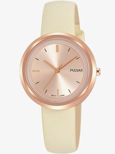 Pulsar ladies leather strap - ladies,