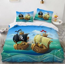 3D Pirate Ship ZHUA456 Bed