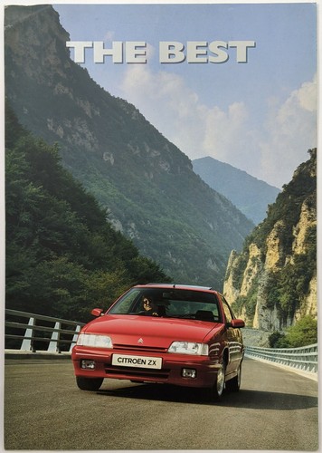Citroen brochure 1992 - citroen, "the