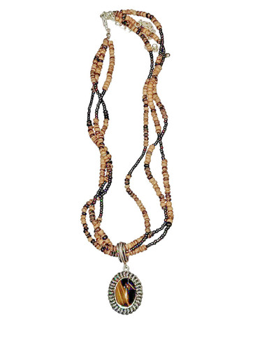 Vintage avon tiger eye - tiger,