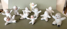Vintage snow babies - 11, x