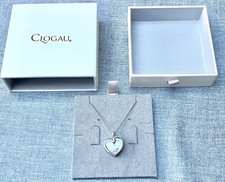 Clogau Pendant Necklace TREE INNER of LIFE  CHARM Silver Welsh Rose Gold Topaz