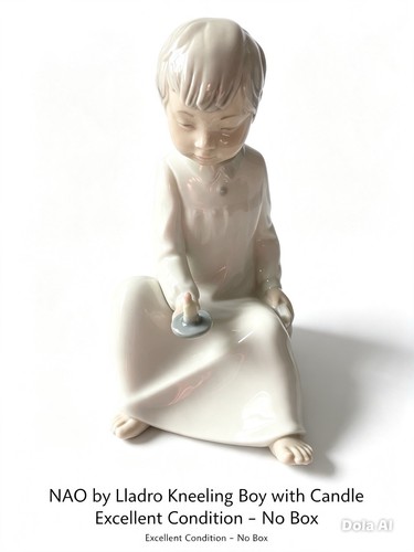 Nao lladro kneeling - lladro,
