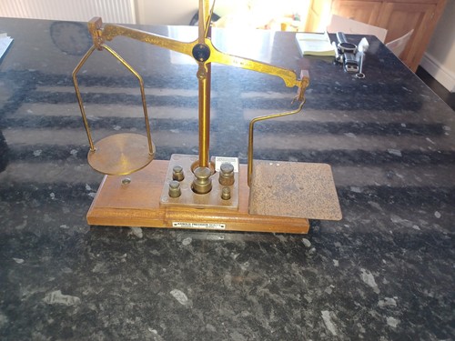 Vintage postal beam scale - postal,