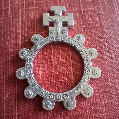 Catholic rosary ring vintage - ring,