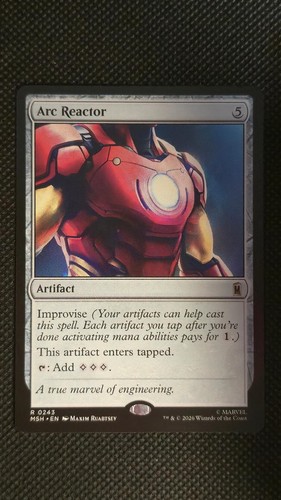 Arc reactor rare 243 - 243, marvel