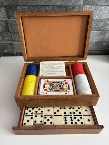 Vintage wooden multi game - vintage, multi-game
