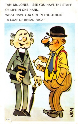 Sapphire comic postcard - ,