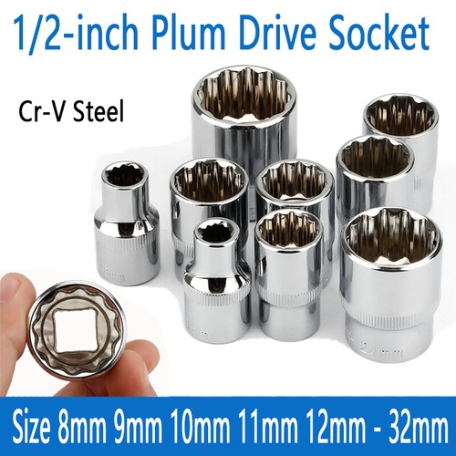 Inch drive socket - 1/2-inch, 8mm