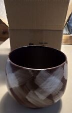 Anthropologie Yuma Plant Pot - Small - Brown RRP £36