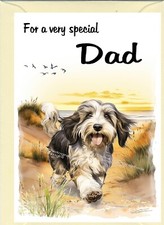 Tibetan Terrier Dog Blank Card