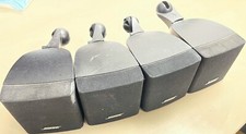 Bose Cube Speakers x4 – Black Surround Sound Audio System