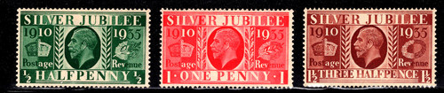 Britain 1910 1935 silver - g.britain, 1910-1935
