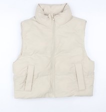 Womens UK Size XS Zara Beige