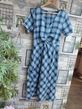 Ladies Check Red Herring Dress Size 14