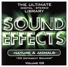 Sound Effects - Sound Effects Vol. 2 - Nature and Ani... - Sound Effects CD XCVG