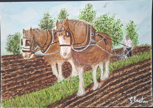 Original acrylic painting - , of