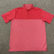 Woodworm Golf Polo Large Pink