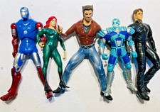 Job Lot x 5 Marvel , DC Action