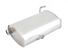 Exhaust Tail Pipe With Back