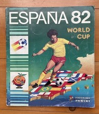 Espana 82 Panini World Cup sticker album 100% Complete. Very Good. No Writing!