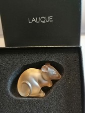 Lalique Gold Luster Mouse.