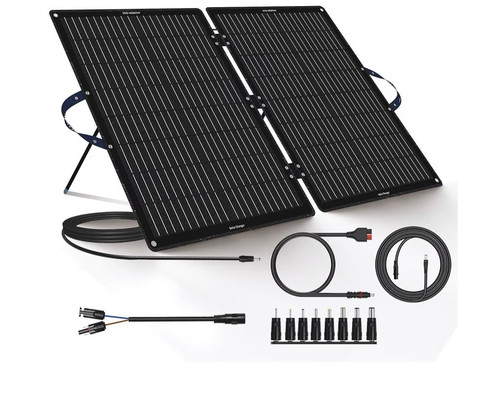Eco worthy 100w 12v foldable - 100w,