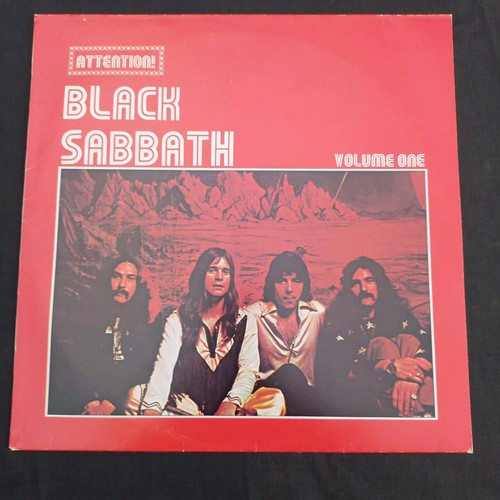 Black sabbath attention - black,