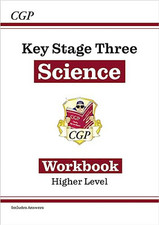 KS3 Science Workbook- Higher (with answers): superb fo... by CGP Books Paperback