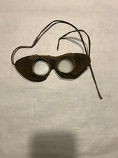 Antique Leather Goggles -