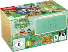 New Nintendo 2DS XL Video Game Console Animal Crossing Ed. Boxed + Games BUNDLE