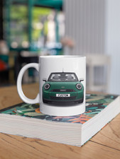 Personalised Mini Cooper Convertible S Classic Coffee Mug Gift - Choose Colour